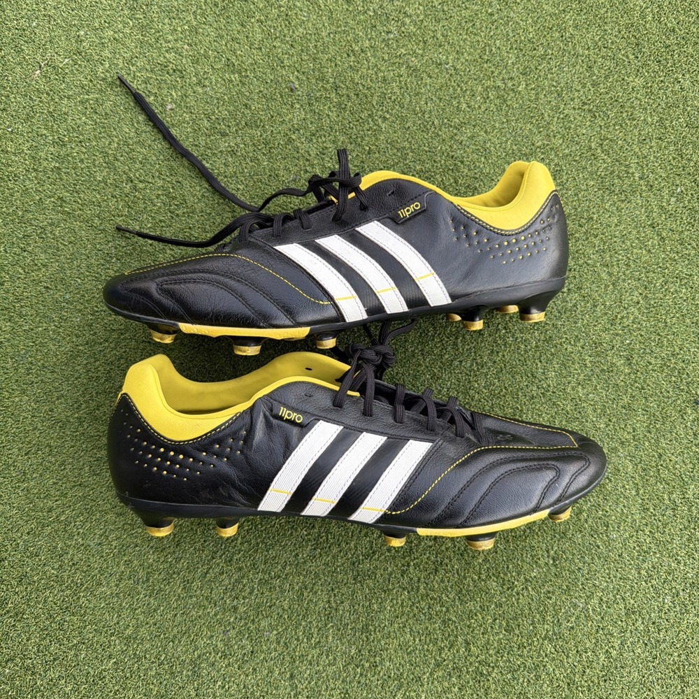 Adidas 11Nova 11pro Mi Leather Football Boots Soccer Cleats US 13.5 FR 48 2/3